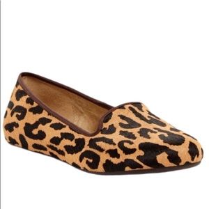 UGG Leopard Print Slip On Flats, size 7